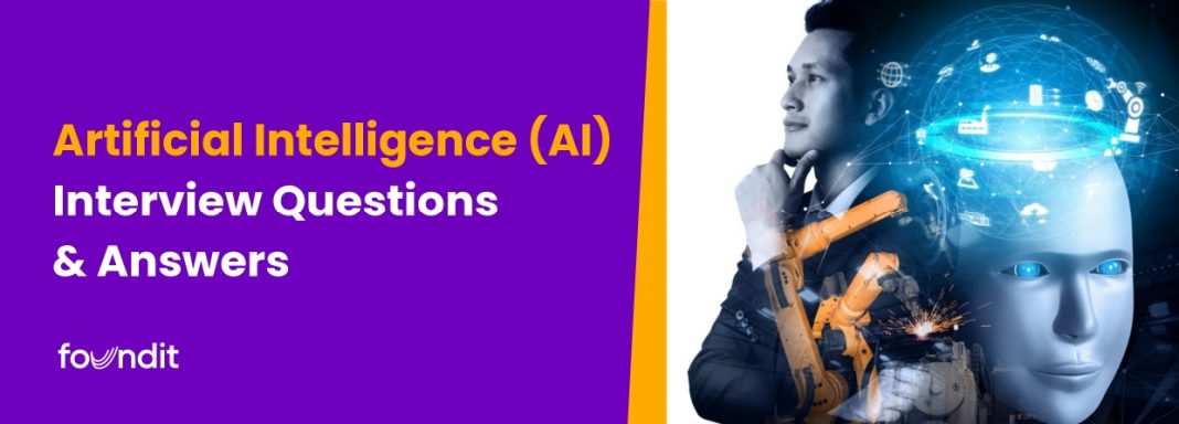 Mechanized industry robot and human worker working together in future factory