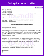 Work Inplement Letter Salary Increment Letter & Tips to Write an Effective Salary Increment ...